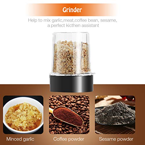 Blender and Food Processor Combo (Black-02)