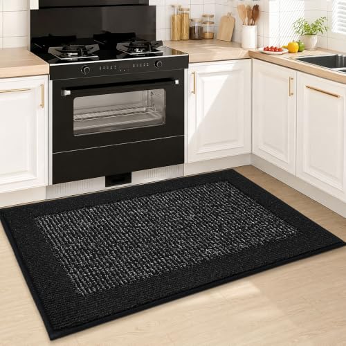 Kitchen Rugs 24"x36" (Black / 24" X 36" (Rectangular))