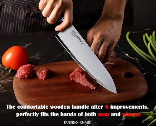 Chef Knife 8 inch Kitchen Japanese High Carbon Steel Sharp Knife