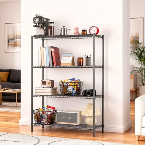 4 Tier Wire Shelf