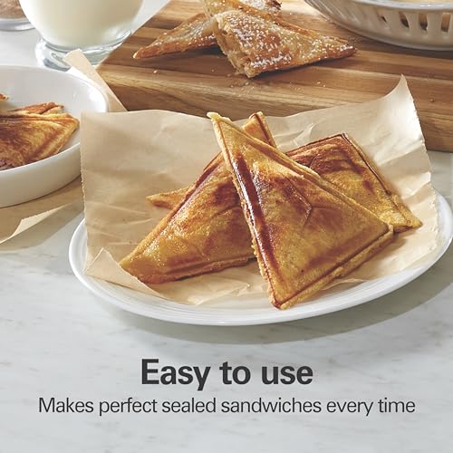 Electric Sealed Sandwich Maker Grill (Compact (1 Pack))
