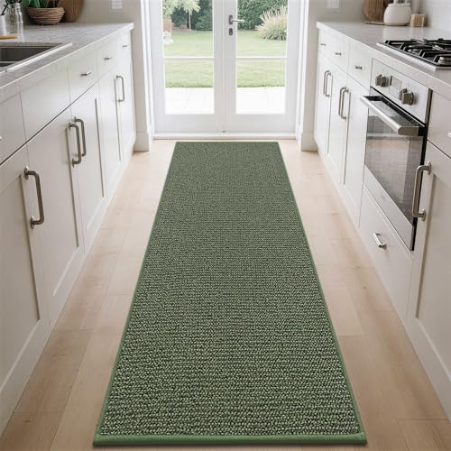 Kitchen Runner Rugs 32"x84" (Green / 32" X 84" (Rectangular))