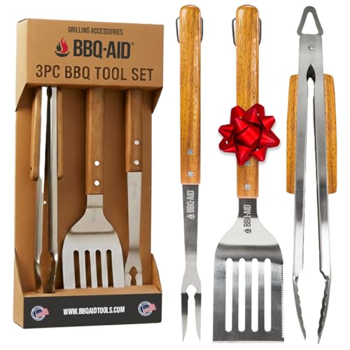 3 piece BBQ Grilling Accessories Set