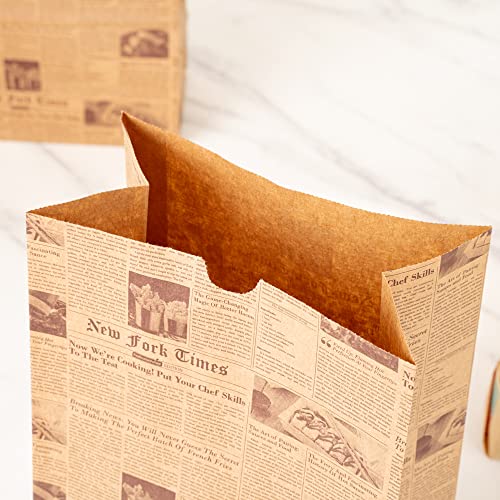 Kraft Paper Newsprint Bag (12 lb / Kraft Newsprint)