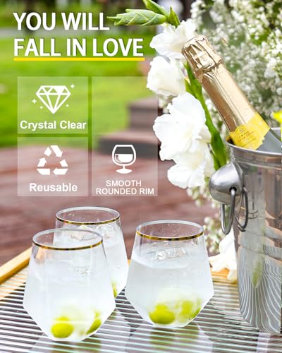 40 Pack Plastic Wine Glasses (40 Count)