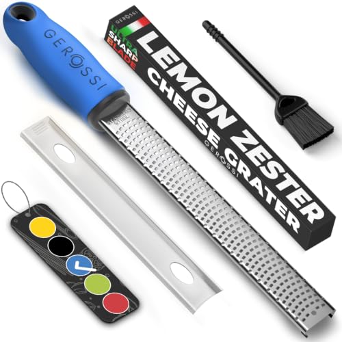 Stainless Steel Cheese Grater & Lemon Zester w