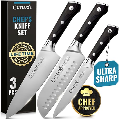 Chef Knife Set (3 Pcs Knife Set)