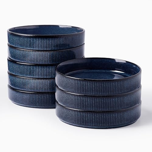 Star 7.5" Pasta Bowls Set of 8 (Nebulas Blue / 8 pcs)