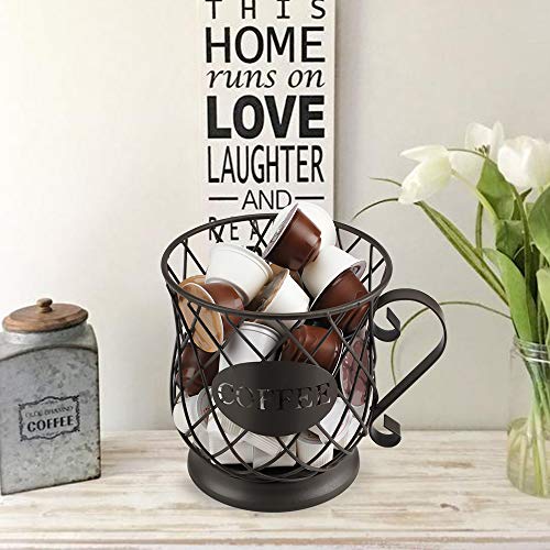 Coffee K Cup Holder (Matte Bronze / Medium for 35 kcups)