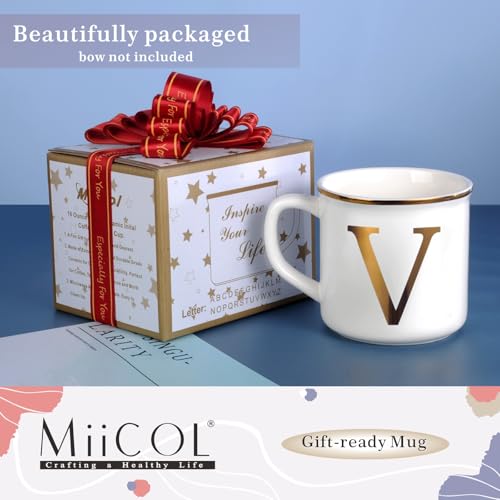 Ceramic Coffee Mug 16oz (Letter V Mug)