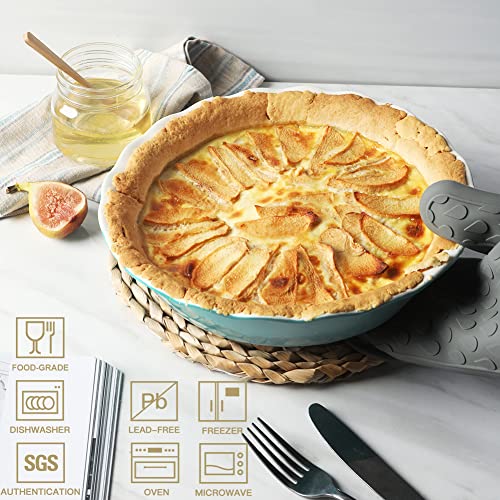 Sweejar Ceramic Pie Pan (White)