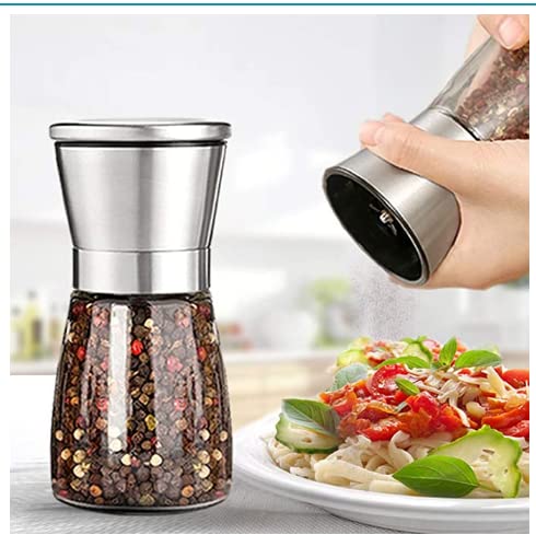 Professional Pepper Grinder (1pcs-Sliver-304)