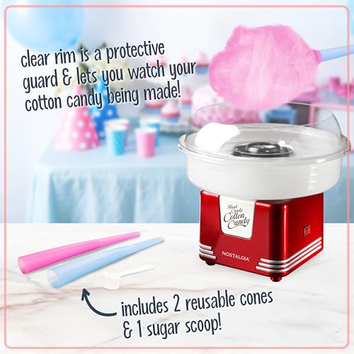 Cotton Candy Machine (Red)