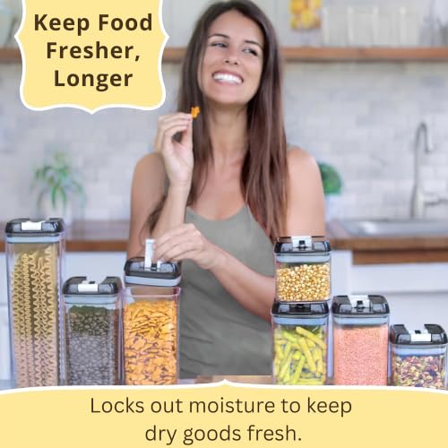Airtight Food Storage Containers with Lids (7pack)