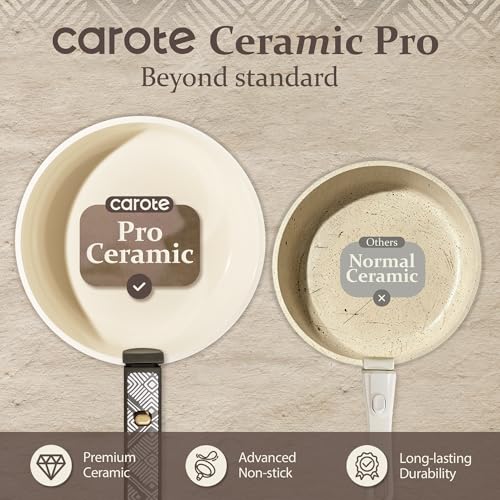 21pcs Ceramic Cookware Set (Charcoal / 21 Piece)