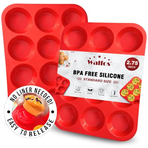 Muffin Pan Set (2 Pcs: 12 Cups, Regular)
