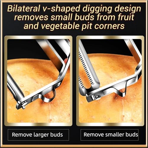 Y Shaped Vegetable Peeler Wooden Handle Stainless Steel for Fruit