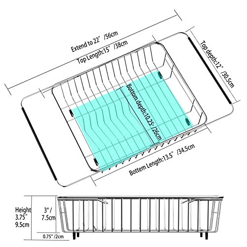Expandable Dish Drying Rack