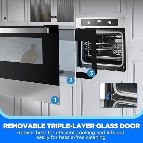 24" Single Electronic Wall Oven (2.5 cu. ft. Wall Oven)