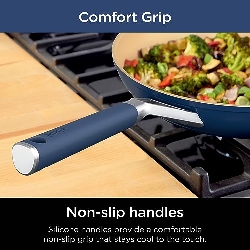 Ceramic Cookware Set (11-piece / Navy Blue)