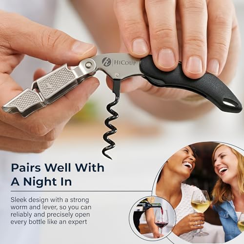 HiCoup Wine Opener (Classic Black / Thin)