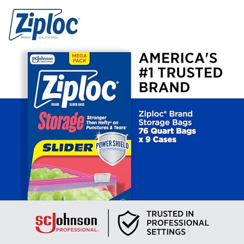 Ziploc Slider Storage Bag Quart (1 Quart)
