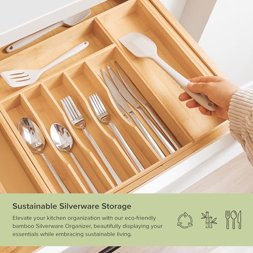 Silverware & Utensil Drawer Organizer