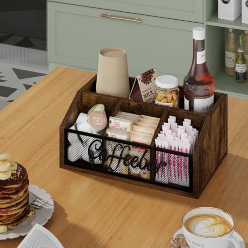 Coffee Station Organizer for Countertop