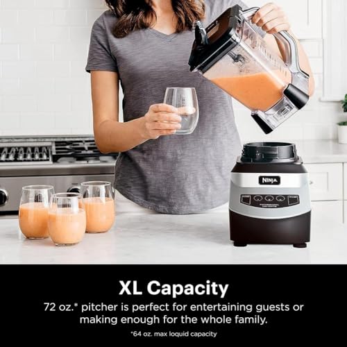 Blender for Smoothies & Shakes (Silver/Black)