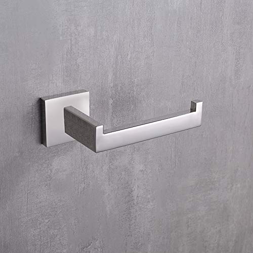 Polished Chrome Toilet Paper Holder SUS304 Stainless Steel