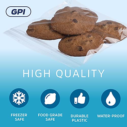 GPI 8" x 8" Zip Bags (8" x 8")