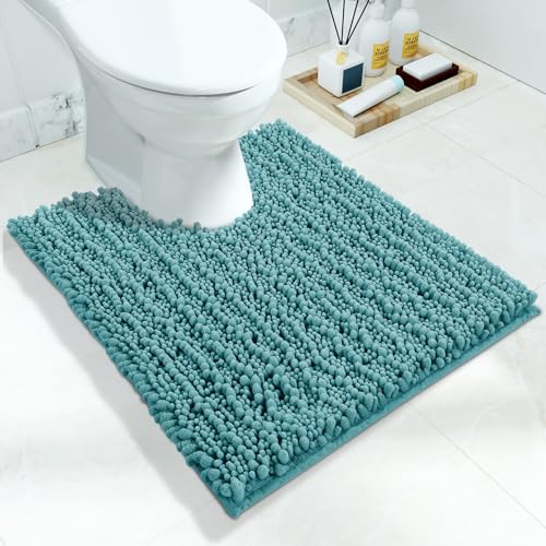 Toilet Rug U Shaped Washable 24x20 Inch