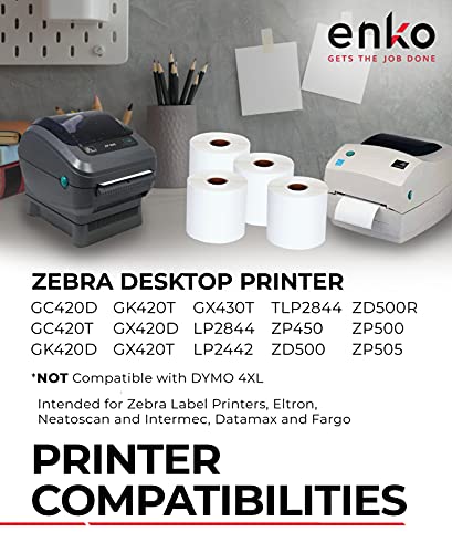 4 x 2-1/2 in 12 Rolls | 7440 Direct Thermal Address Labels (12 Rolls - 7,440 Labels)