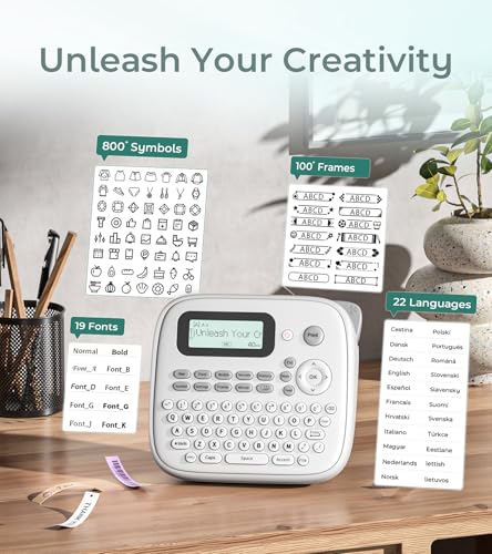 Label Maker Waterproof (White)