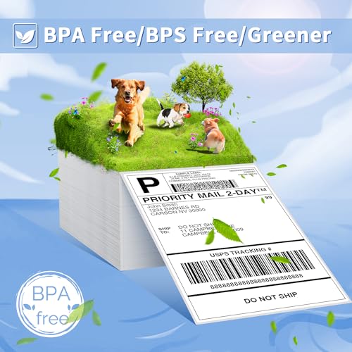 4x6 Thermal Printer Labels (501 Count)