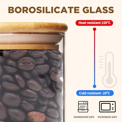 53oz Glass Food Storage Jars (4 Count)