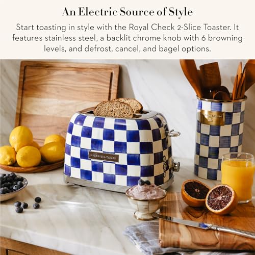2 Slice Toaster (Royal Check)