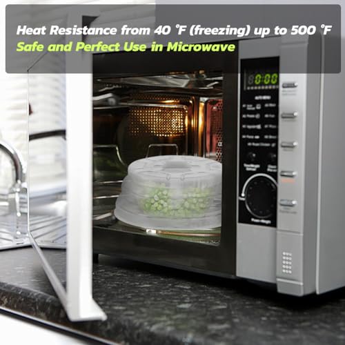 Microwave Splatter Cover (Clear White)