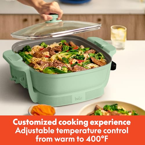 Fits Anywhere SAUTE Make & Take Skillet (12" x 12" / Seaglass)