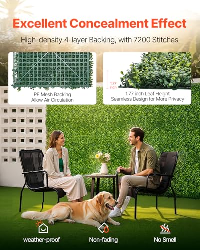 Artificial Grass Wall Panels (Boxwood / 60 x 120 IN)
