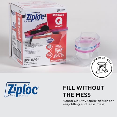 Ziploc Storage Bags (1 Quart)