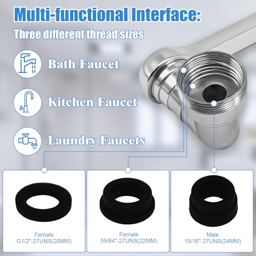 1080° Swivel Faucet Extender