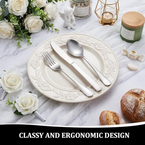 216pcs Silverware Set (216PCS Dinner Forks+ Dinner Spoons+ Dinner Knife)