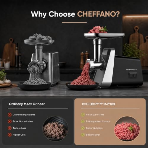 Meat Grinder 2800W Max Meat Grinder Electric (MGA097 / #5 Meat Grinder)