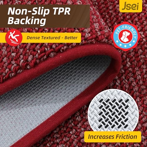 Dirt Trapper Door Mat 24" x 60" (Red / 24'' X 60'')