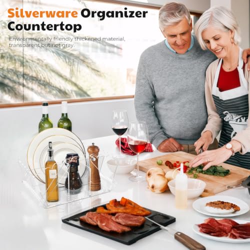 Scalloped Silverware Organizer