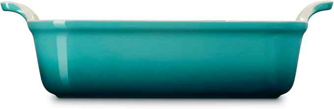 Le Creuset Stoneware Heritage Square Dish, 3 qt. (9"), Riviera