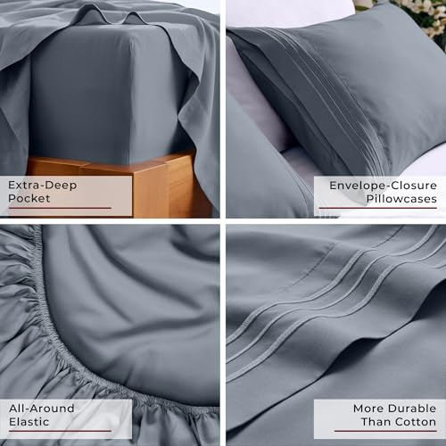 Iconic 5 Piece (1375 Mineral Gray / Split King)