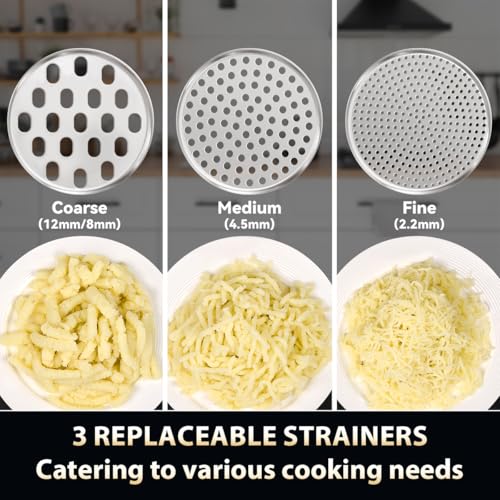 Potato Ricer Stainless Steel Potato Masher Anti