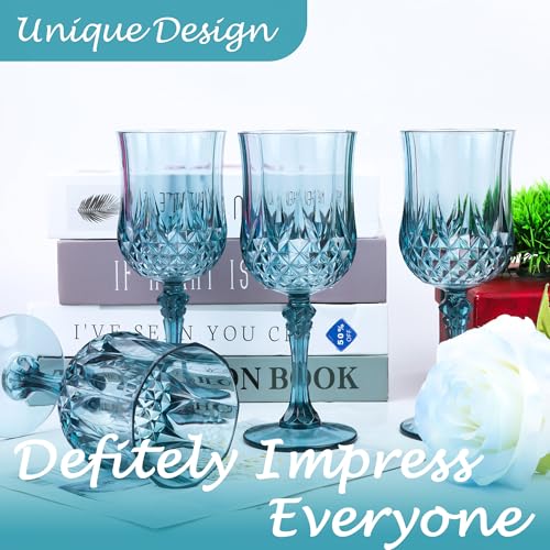 24Pack Plastic Wine Glasses (24 Count)